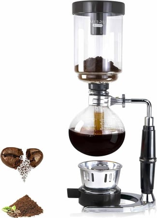 الة تحضير القهوة سايفون - حجمين 3 و 5 اكواب | Coffee Maker Siphon
