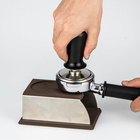 مكبس اسود تامبر بضغط ثابت مقاسات متعددة | Stainless Steel Tamper