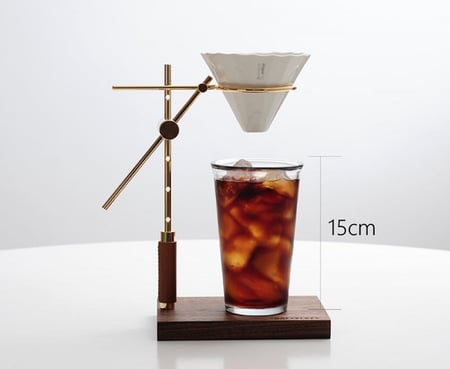 طقم التحضير من هولز كلوتز ذهبي | HOLZKLOTZ dripstand S Gold