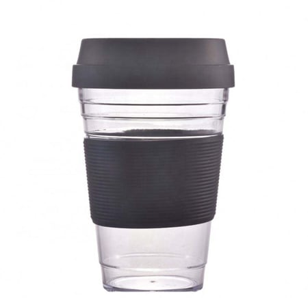 كوب السفر بغطاء سيليكون - 360 مل | Travel Cup