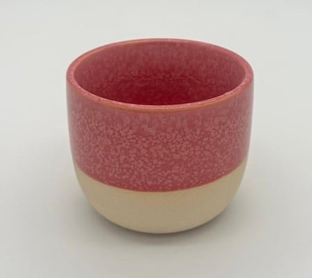 كوب سيراميك مطلي بالفخار - 120 مل | الوان متعددة