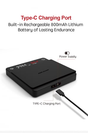 ميزان نانو بحجم اليد - اسود | Nano Scale