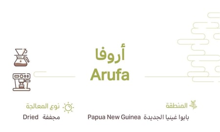 اروفا بابوا غينيا الجديدة - بلاك ستامب | Arufa