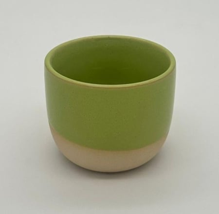 كوب سيراميك مطلي بالفخار - 120 مل | الوان متعددة