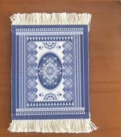 بساط اكواب للتزيين على شكل سجاد 13*9 سم - حجم صغير