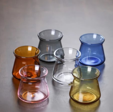 كوب اسبريسو زجاج - 4 الوان | Glass Espresso Cup