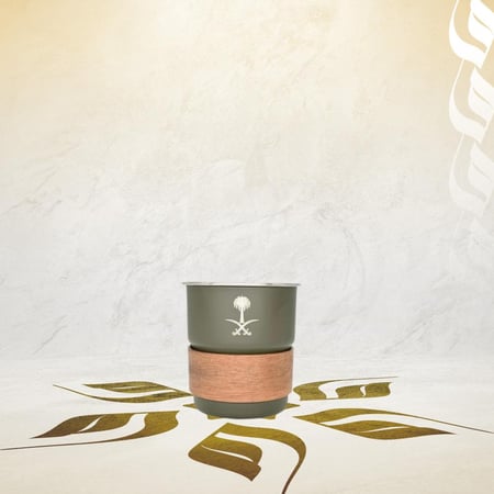 كوب سيفين ونخلة - ستيل | CUP Steal 280 ml