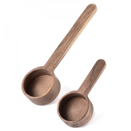 ملعقة بن من خشب الجوز - مقاسات متعددة | Spoon Wood