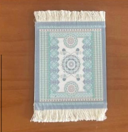 بساط اكواب للتزيين على شكل سجاد 13*9 سم - حجم صغير