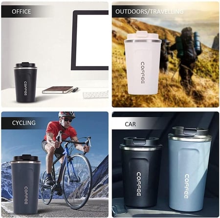 كوب قهوة حافظ للحرارة - مع بوكس فاخر | 8oz - 12oz