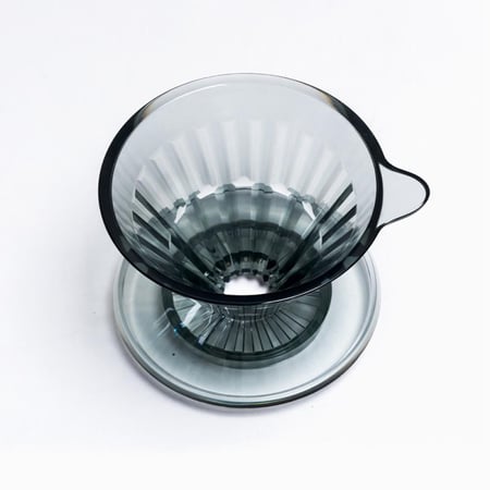 قمع V60 كرستال تايمور اسود - 01 & 02 | Timemore Crystal Eye Dripper