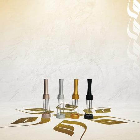 مفكك تكتلات مع حامل معدني - الوان متعددة