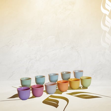 كوب قهوة من لوفرامكس | Loveramics Embossed Tasting Cup