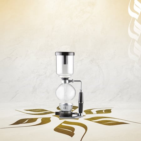 الة تحضير القهوة سايفون - حجمين 3 و 5 اكواب | Coffee Maker Siphon