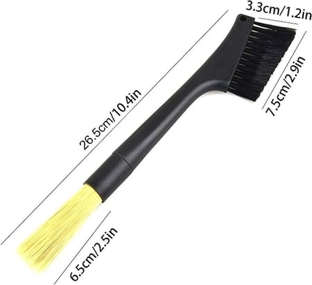 فرشاة تنظيف 2 في 1 للمطاحن ومكينة الاسبريسو | Brush