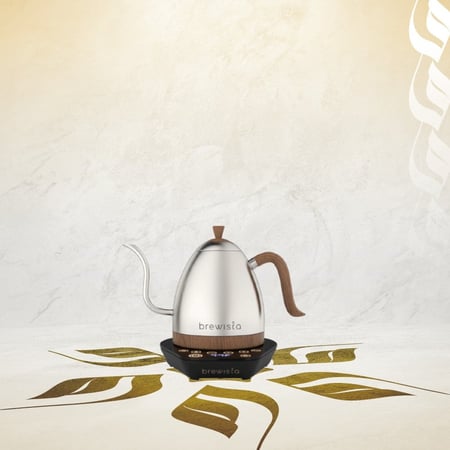 غلاية برويستا الالكترونية - فضي | Brewista Artisan Kettle Silver