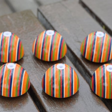 مقبض خشبي ملون للمطاحن | Knob Colors