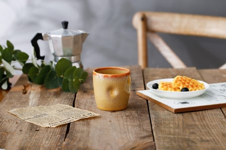 كوب فاكتوري اليدوي الفاخر - الوان متعددة | CUP CERAMIC