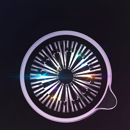 قمع V60 كرستال تايمور - مقاس 00 | Timemore Crystal Eye Dripper
