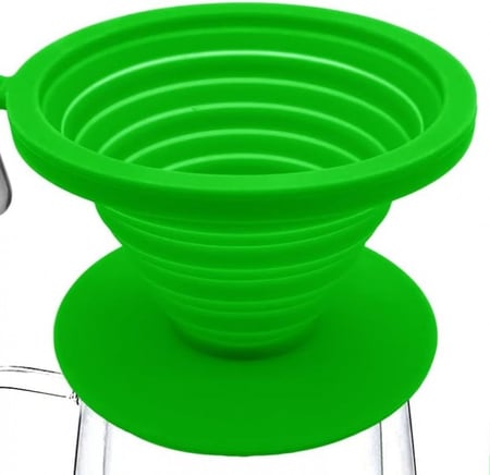 قمع سيليكون قابل للطي - مقاس 01 | Dripper Silicon