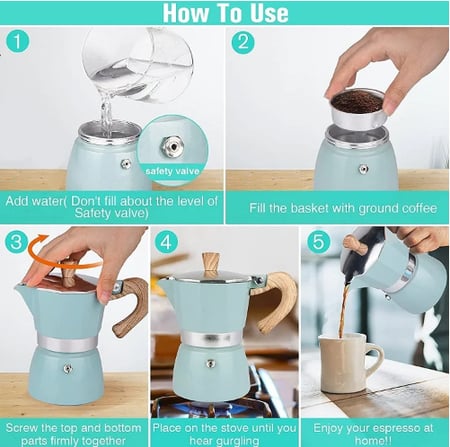 صانع الاسبريسو موكا بوت | Moka Pot