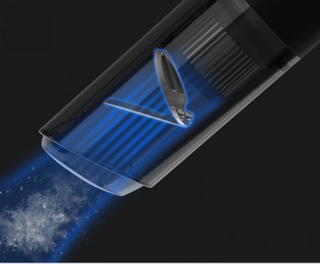 مكنسة بار لاسلكية قوة شفط عالية | لون اسود