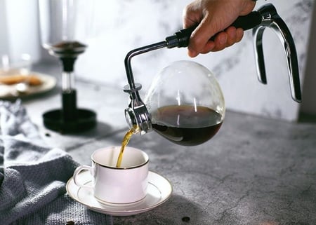 الة تحضير القهوة سايفون - حجمين 3 و 5 اكواب | Coffee Maker Siphon