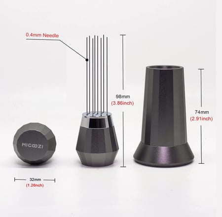 مفكك تكتلات مع حامل معدني - الوان متعددة