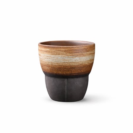 كوب فخاري مطفي - 150 مل | الوان متعددة