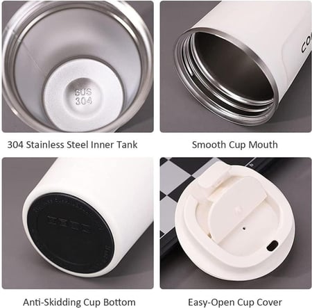 كوب قهوة حافظ للحرارة - مع بوكس فاخر | 8oz - 12oz