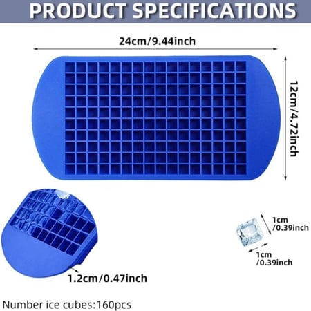 قالب صناعة مكعبات الثلج - مكعبات صغيرة و كبيرة | Ice Making Mold