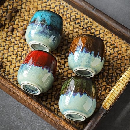 بوكس 4 اكواب اسبريسو خيارات مختلفة - 100مل | CUP PACKAGE