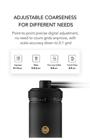 طاحونة تايمور S3 - اسود و اخضر | S3 Grinder - TIMEMORE