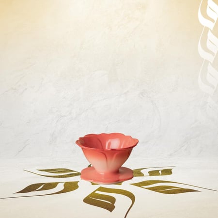 قمع وردة التقطير V60 سيراميك - مقاس 01 | V60 Dripper