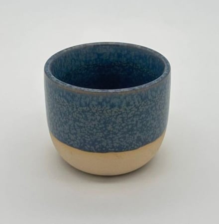 كوب سيراميك مطلي بالفخار - 120 مل | الوان متعددة