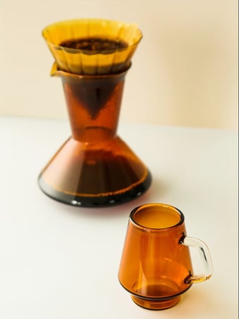 طقم تقطير V60 بعنق طويل - عدة الوان | Set V60