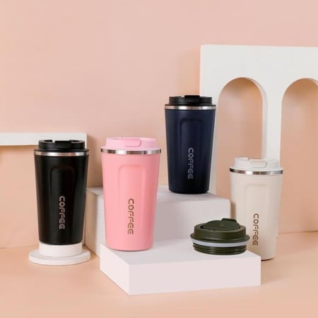 كوب قهوة حافظ للحرارة - مع بوكس فاخر | 8oz - 12oz