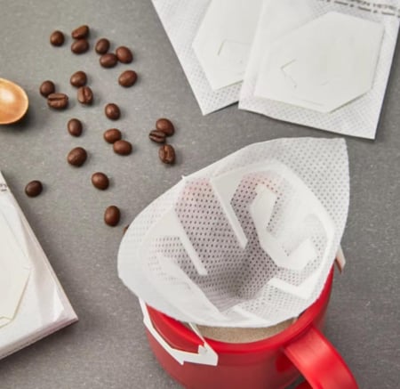 حزمة فلاتر اظرف للأكواب - 4 أشكال مختلفة | Coffee filter for cups