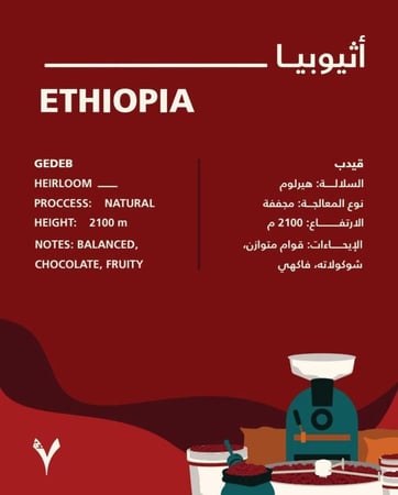اثيوبيا قوجي - 7 جرام | Guji
