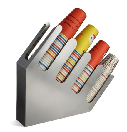 ستاند حامل و منظم اكواب ورقية - اشكال مختلفة 4 اقسام | Stand