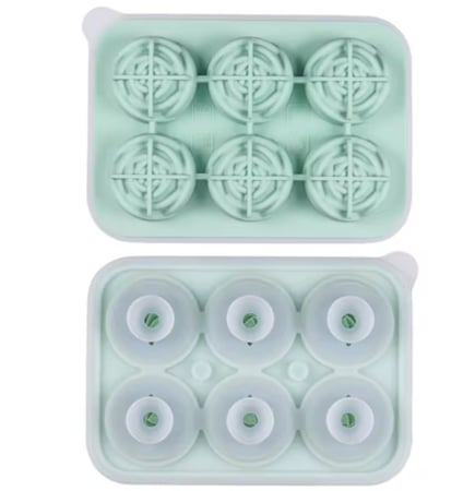 قالب صناعة ثلج بشكل وردة - الوان متعددة | Ice Making Mold