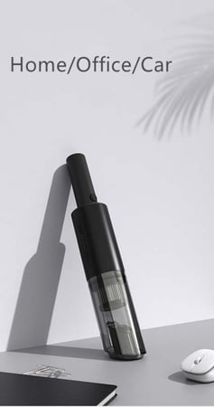 مكنسة بار لاسلكية قوة شفط عالية | لون اسود