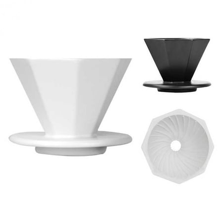 قمع سيراميك للتقطير - مضلع | Ceramic Dripper Ribbed