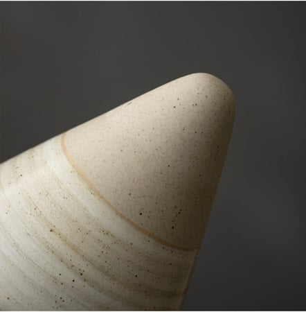 كوب مخروطي مع قاعدة - الوان متعددة | CUP CERAMIC