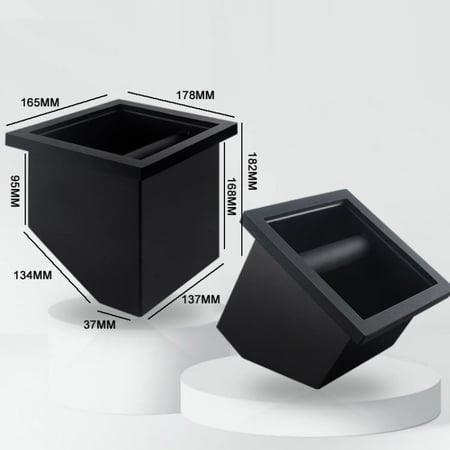 نوك بوكس مجوف لبار القهوة | Knock Box Chute