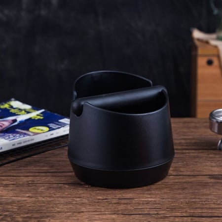 نوك بوكس وعاء تفريغ القهوة المستخدمة | Knock Box