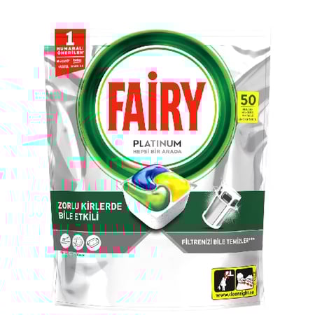 Fairy Platinum – أقراص غسالة الصحون متعددة الوظائف