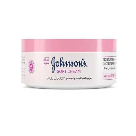 جونسون كريم ناعم للوجه والجسم - 300 مل