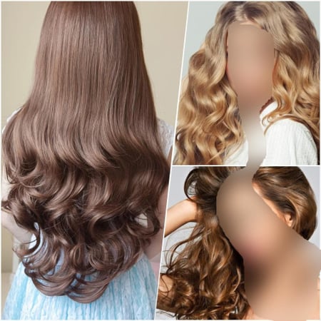 لفافة ترتيب الشعر كبيرة 2 قطعه