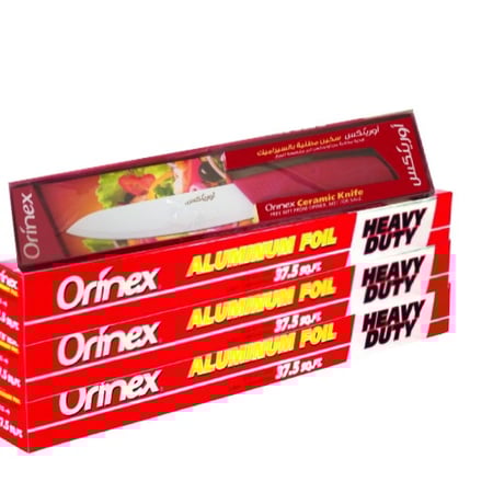 أورينكس قصدير سميك 11.43 متر 457×7.62 مم +هدية مجانا